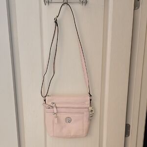 Giani Bernini Light Pink Crossbody Bag